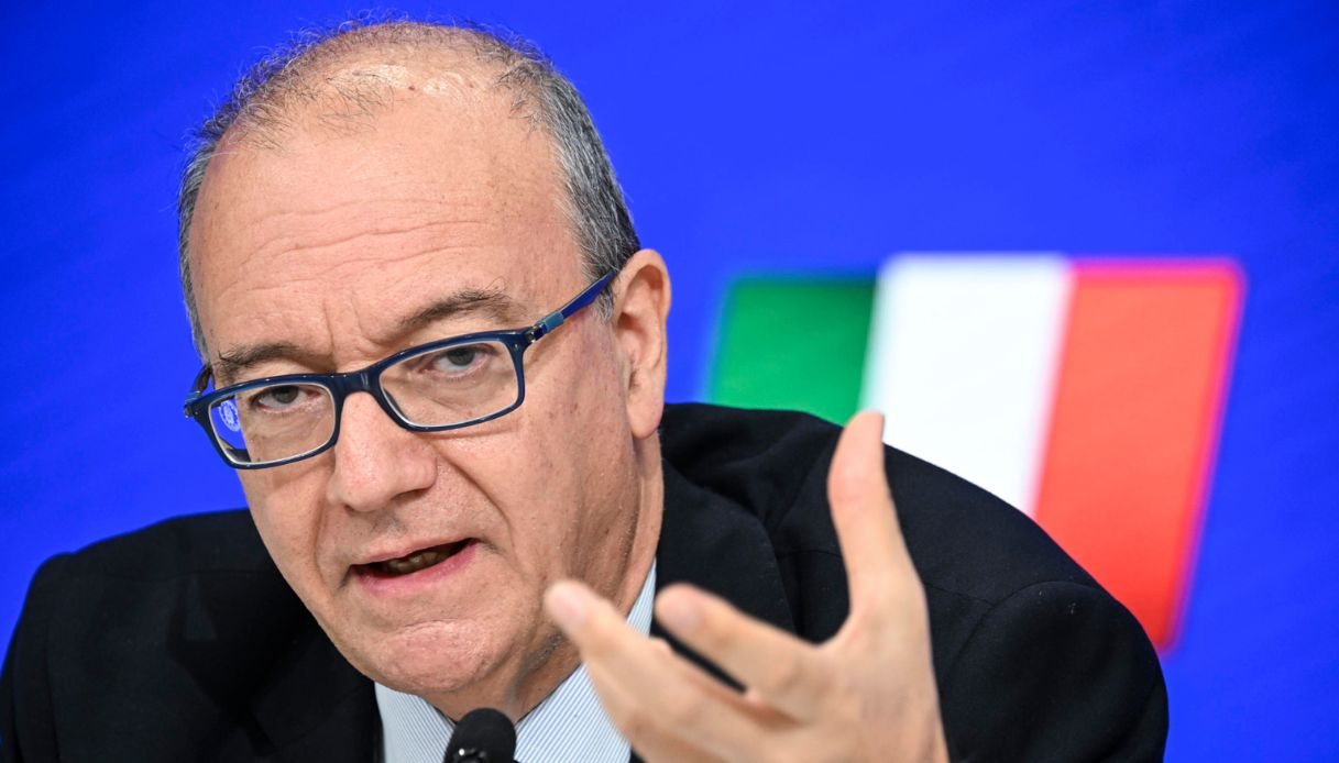 Il ministro dell'Istruzione e del Merito, Giuseppe Valditara. (Fotografia di Ansa)